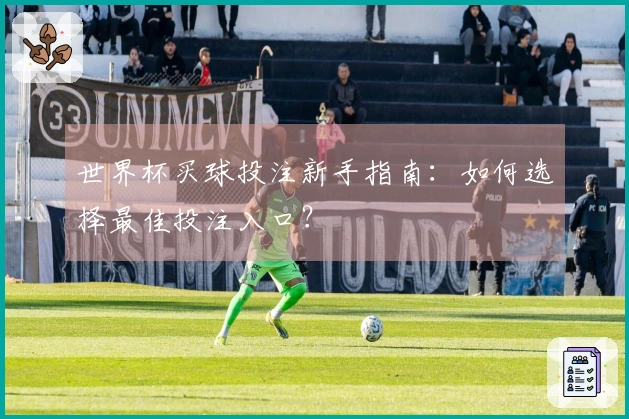 世界杯买球投注新手指南：如何选择最佳投注入口？